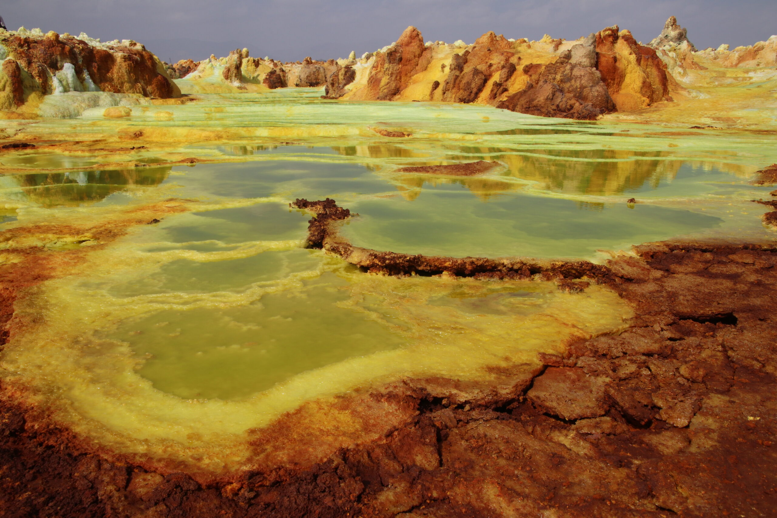 Danakil-Senke, aktive vulkanische Zone