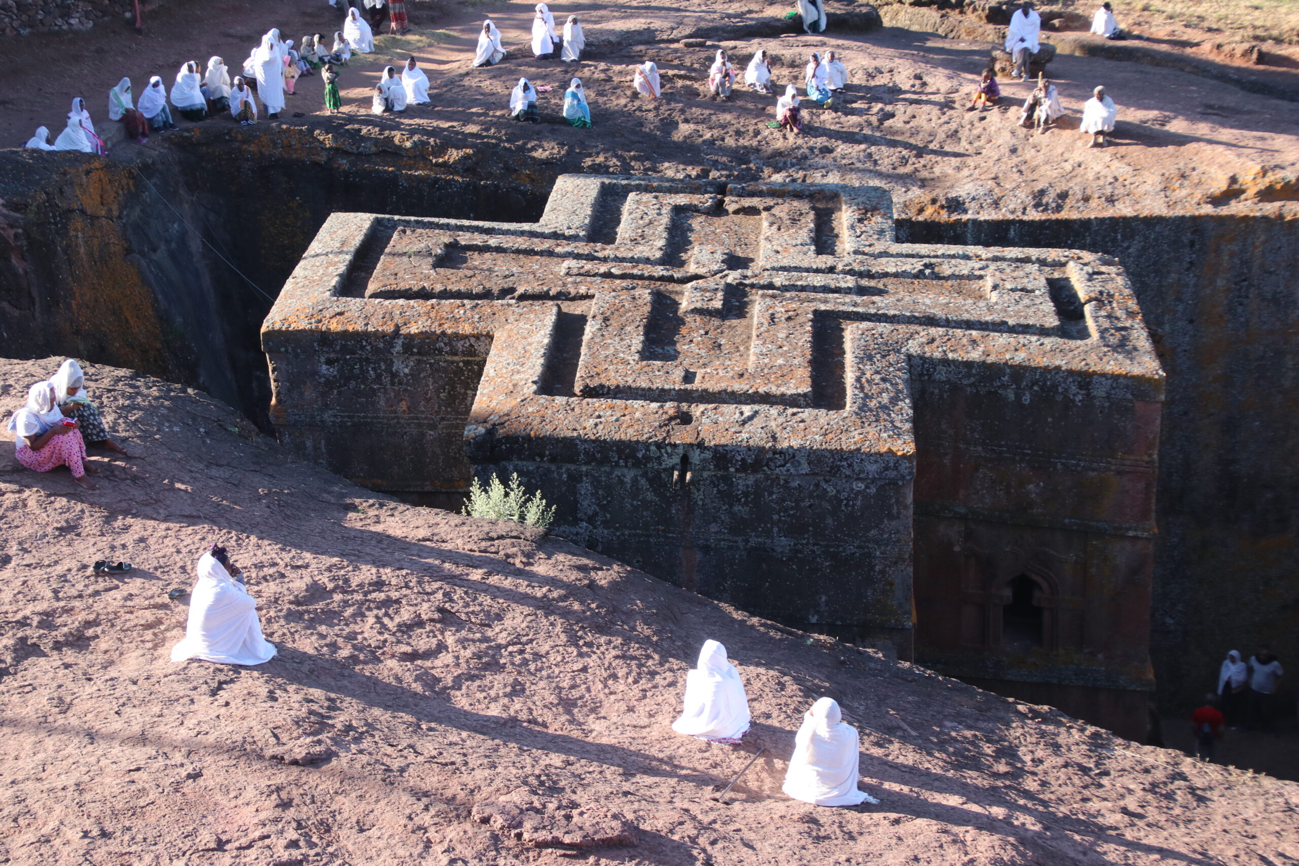 Christliche Feierlichkeit in Lalibela