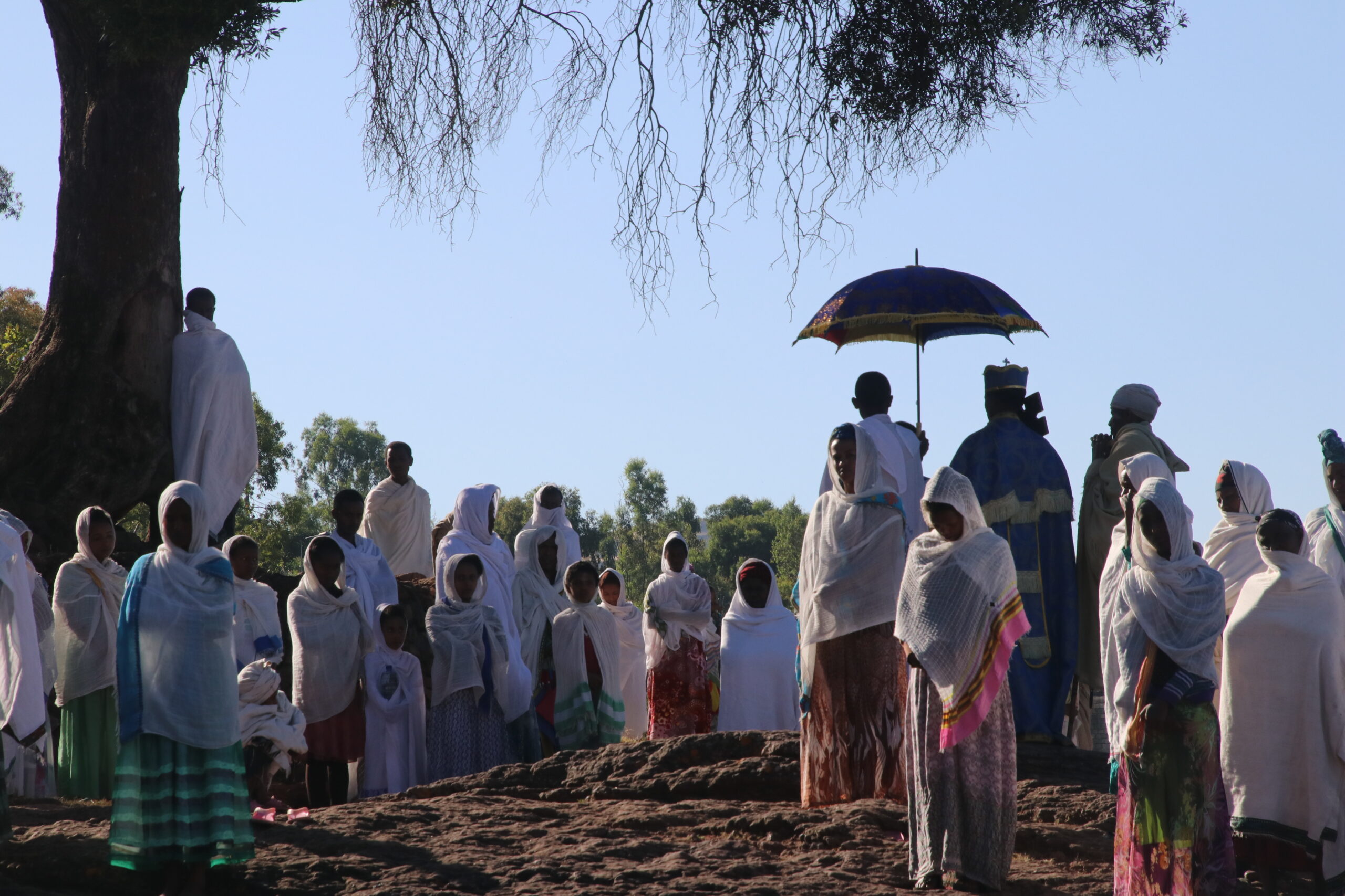 Christliche Zeremonie in Lalibela